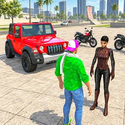 Indian Bikes Driving Game 3D simgesi